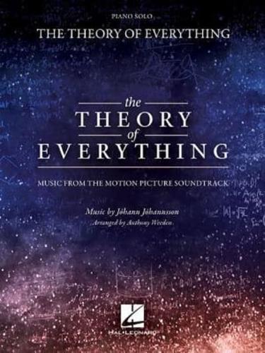 Johannsson Johann the Theory of Everything Music Frm Soundtrack Pf Bk