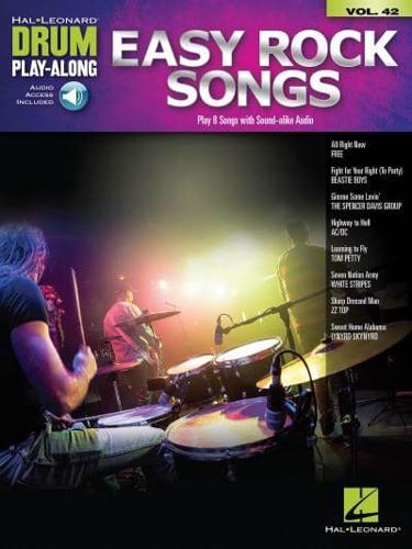 Easy Rock Songs - Drum Play-Along Volume 42 (Book/Online Audio)
