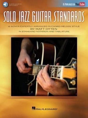 OTTEN MATT SOLO JAZZ GUITAR STANDARDS GUITAR BOOK/AUDIO ONLINE