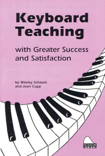 Keyboard Teaching With Greater Success (5Th Edition)