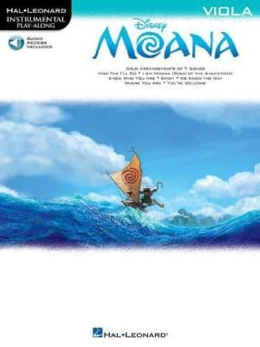 Instrumental Play-Along Moana Viola Book/Audio Online