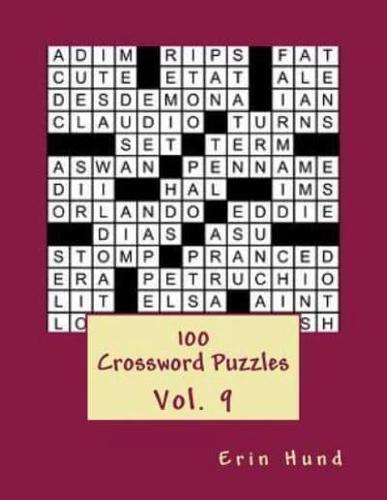 100 Crossword Puzzles Vol. 9