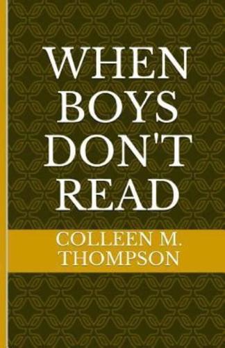 When Boys Don't Read