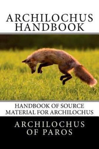 Archilochus Handbook