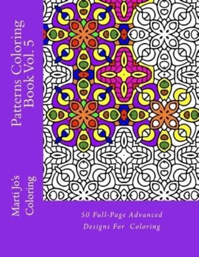 Patterns Coloring Book Vol. 5