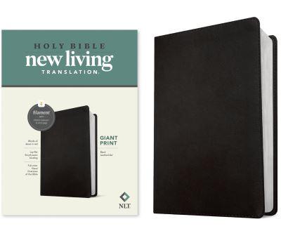 NLT Giant Print Bible, Filament-Enabled Edition (LeatherLike, Black, Red Letter)