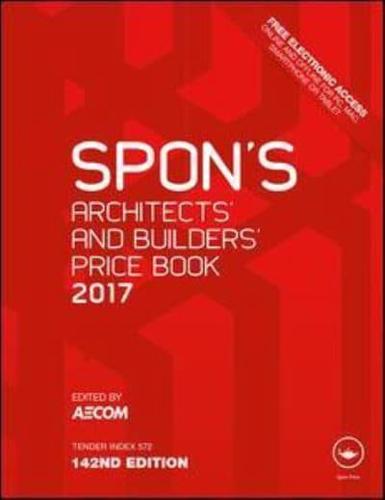 Spon's Architect's and Builders' Price Book 2017