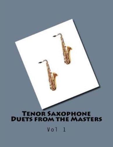 Tenor Saxophone Duets from the Masters