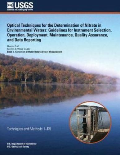 Optical Techniques for the Determination of Nitrate in Environmental Waters
