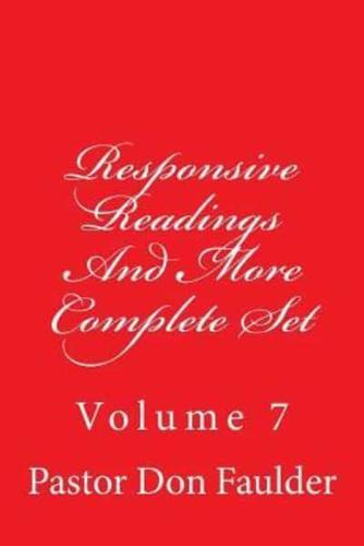 Responsive Readings and More
