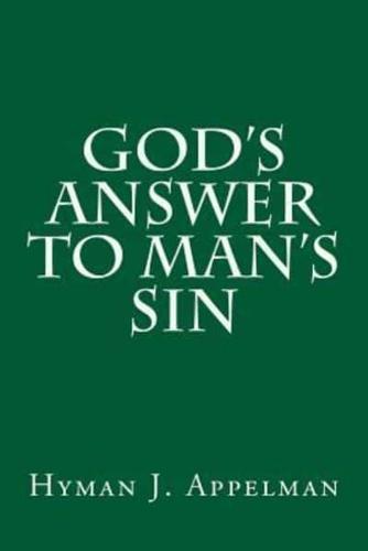 God's Answer to Man's Sin