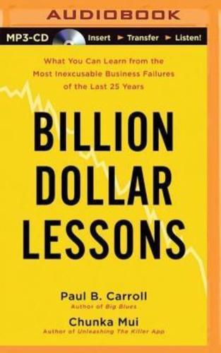 Billion Dollar Lessons