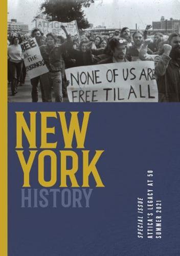 New York History. Volume 102