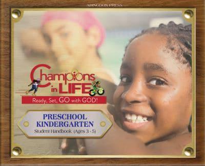 Vacation Bible School (VBS) 2020 Champions in Life Preschool/Kindergarten Student Handbook (Ages 3-5) (Pkg of 6)