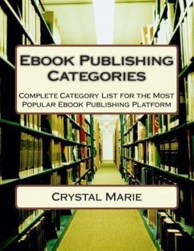eBook Publishing Categories