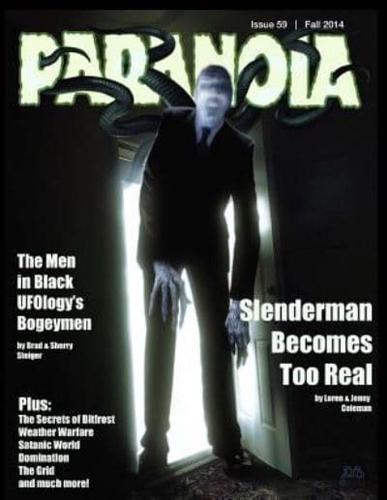 Paranoia Magazine ISsue 59 - Fall 2014