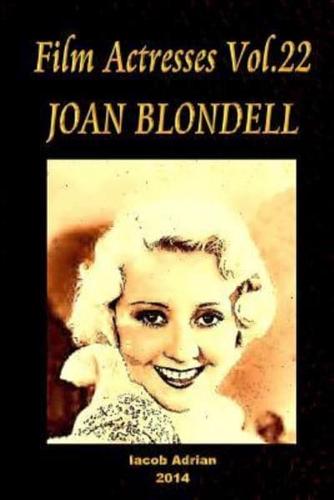 Film Actresses Vol.22 Joan Blondell