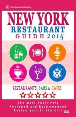 New York Restaurant Guide 2015