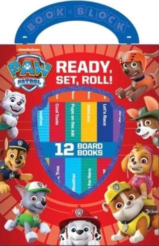 Nickelodeon Paw Patrol: Ready, Set, Roll! 12 Board Books