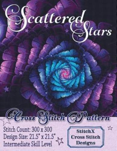 Scattered Stars Cross Stitch Pattern