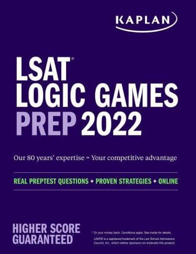 LSAT Logic Games Prep 2022-2023