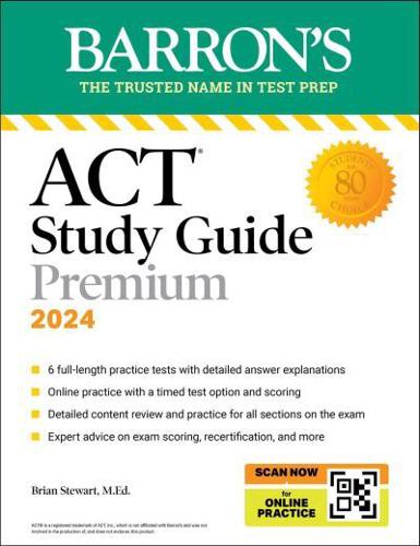 ACT Study Guide Premium 2024
