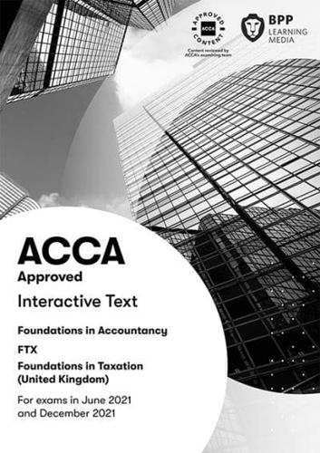 FIA Foundations in Taxation FTX FA2020. Interactive Text