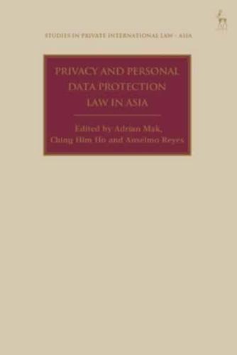 Privacy and Personal Data Protection Law in Asia