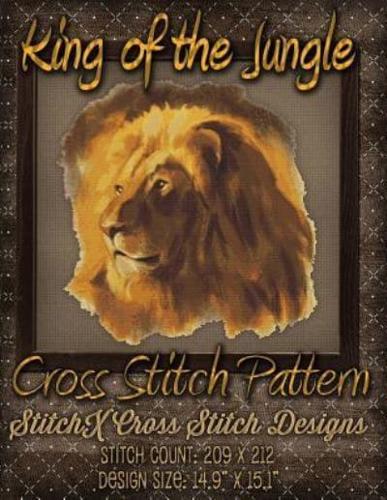 King of the Jungle Cross Stitch Pattern