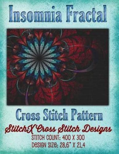 Insomnia Fractal Cross Stitch Pattern