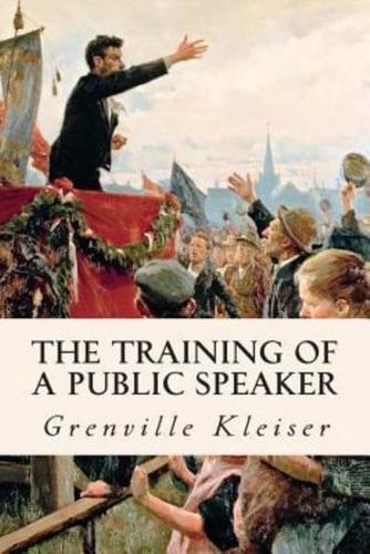 The Training of a Public Speaker