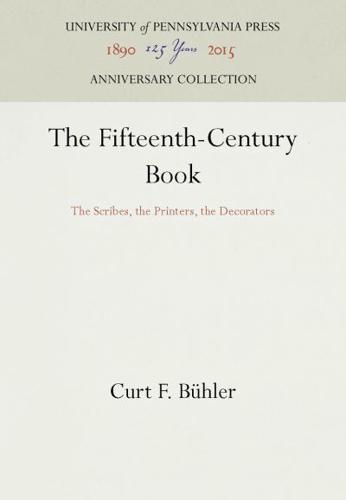 The Fifteenth-Century Book