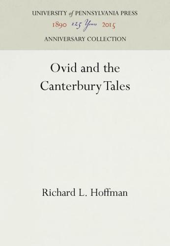 Ovid and the Canterbury Tales