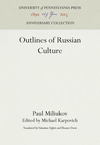 Outlines of Russian Culture