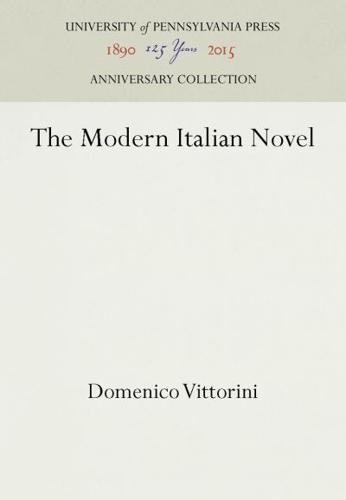 The Modern Italian Novel
