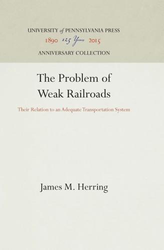 The Problem of Weak Railroads