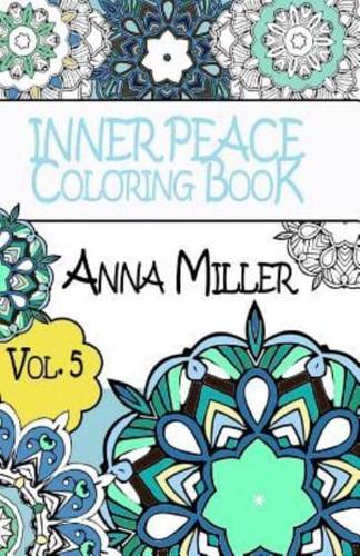 Inner Peace Coloring Book Pocket Size - Anti Stress Art Therapy Coloring Book
