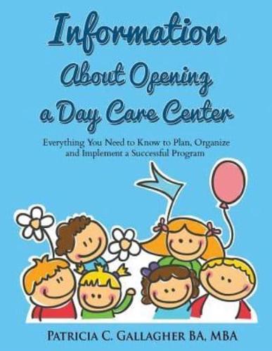 Information About Opening a Day Care Center