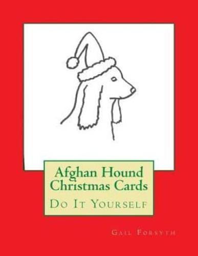 Afghan Hound Christmas Cards