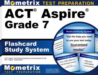 ACT Aspire Grade 7 Flashcard Study System