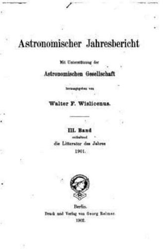 Astronomischer Jahresbericht