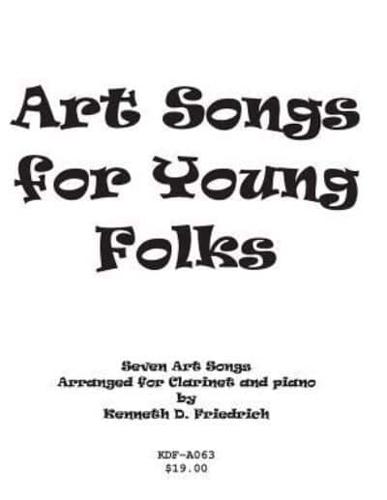 Art Songs for Young Folks - Clarinet and Piano