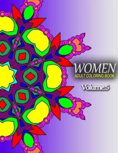 WOMEN ADULT COLORING BOOKS - Vol.5