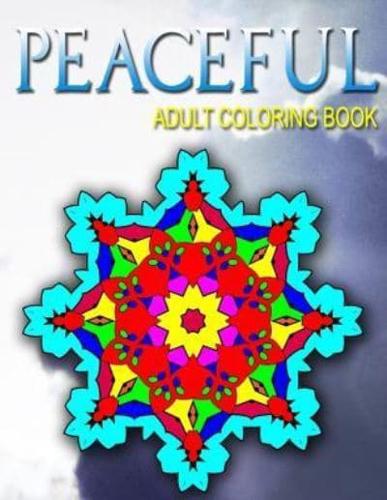 PEACEFUL ADULT COLORING BOOKS - Vol.1