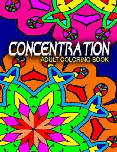 Concentration Adult Coloring Books - Vol.1