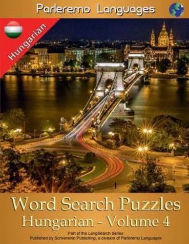 Parleremo Languages Word Search Puzzles Hungarian - Volume 4