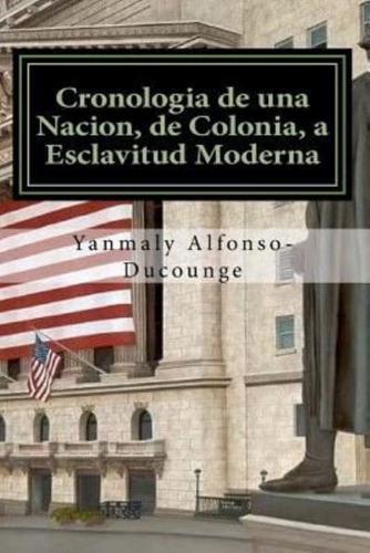 Cronología De Una Nación, De Colonia a Esclavitud Moderna