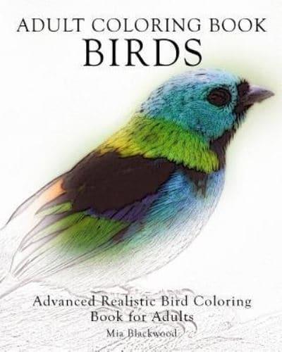 Adult Coloring Book Birds