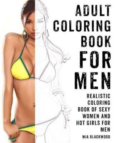 Adult Coloring Book For Men