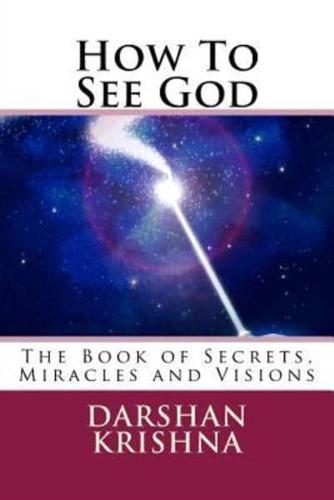 How To See God